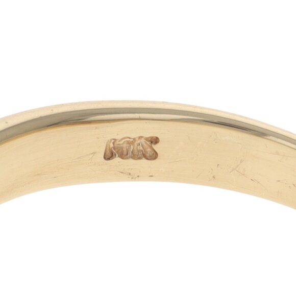 Yellow Gold Diamond Cluster Ring - 14k Princess .50ctw - Picture 6 of 6